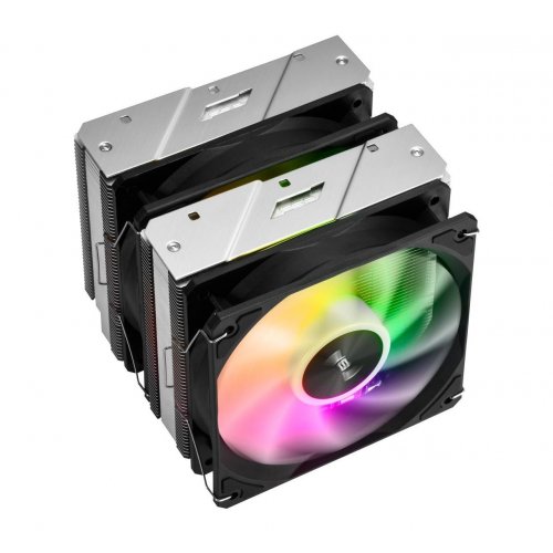 Кулер FSP MP7 ARGB Black/Silver купить в Украине: Киев, Днепр, Харьков, Одесса  | Проверка совместимости, низкая цена, отзывы, характеристики от TELEMART фото