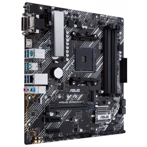 Уцінка материнська плата Asus Prime B450M-A II (sAM4, AMD B450) (Сліди використання, 875760) купити в Україні: Київ, Львів, Хмельницький, Тернопіль, Івано-Франківськ | Перевірка сумісності, низька ціна, відгуки, характеристики від TELEMART фото