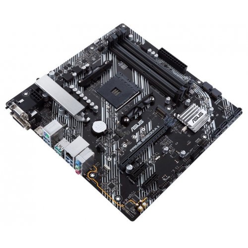 Уцінка материнська плата Asus Prime B450M-A II (sAM4, AMD B450) (Сліди використання, 875760) купити в Україні: Київ, Львів, Хмельницький, Тернопіль, Івано-Франківськ | Перевірка сумісності, низька ціна, відгуки, характеристики від TELEMART фото
