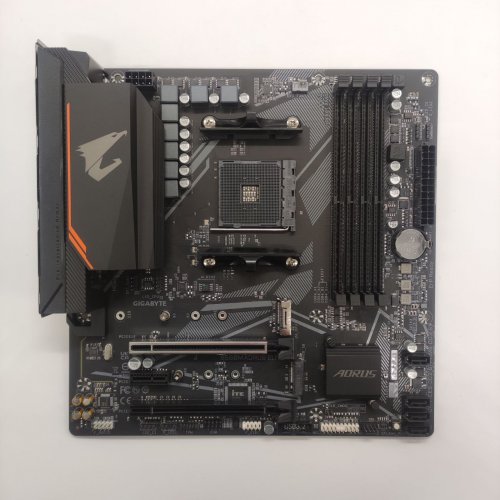 Материнская плата Gigabyte B550M AORUS ELITE (sAM4, AMD B550) (Восстановлено продавцом, 875763) купить в Украине: Киев, Днепр, Харьков, Одесса  | Проверка совместимости, низкая цена, отзывы, характеристики от TELEMART фото