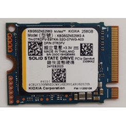 Ssd-диск Kioxia BG5 256GB M.2 (2230 PCI-E) NVMe x4 (KBG50ZNS256G) (Відновлено продавцем, 875770)