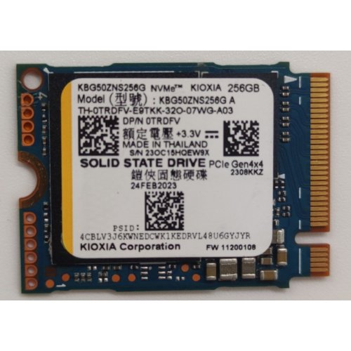 Ssd-диск Kioxia BG5 256GB M.2 (2230 PCI-E) NVMe x4 (KBG50ZNS256G) (Відновлено продавцем, 875770) купити в Україні: Київ, Львів, Хмельницький, Тернопіль, Івано-Франківськ | Перевірка сумісності, низька ціна, відгуки, характеристики від TELEMART фото