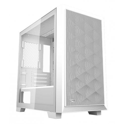 Корпус PCCooler C3D310 Tempered Glass без БЖ White купити в Україні: Київ, Львів, Хмельницький, Тернопіль, Івано-Франківськ | Перевірка сумісності, низька ціна, відгуки, характеристики від TELEMART фото