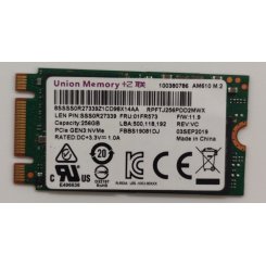 Ssd-диск Union Memory 256GB M.2 (2242 PCI-E) (SSS0R27339) (Відновлено продавцем, 875776)