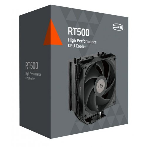 Кулер PCCooler RT500 Black купити в Україні: Київ, Львів, Хмельницький, Тернопіль, Івано-Франківськ | Перевірка сумісності, низька ціна, відгуки, характеристики від TELEMART фото