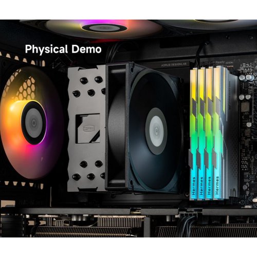 Кулер PCCooler RT500 Black купити в Україні: Київ, Львів, Хмельницький, Тернопіль, Івано-Франківськ | Перевірка сумісності, низька ціна, відгуки, характеристики від TELEMART фото