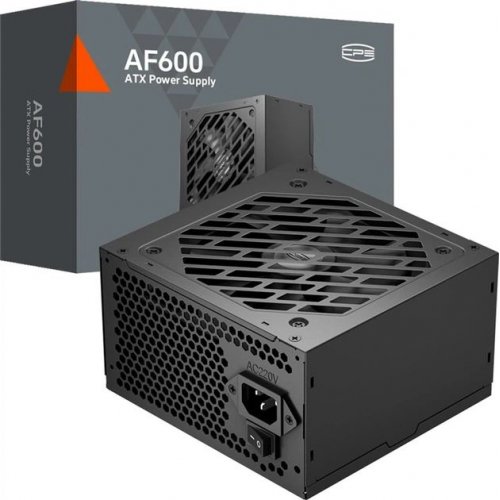 Блок питания PCCooler AF600 600W (P1-AF600-N1HWBK1-EU) купить в Украине: Киев, Днепр, Харьков, Одесса  | Проверка совместимости, низкая цена, отзывы, характеристики от TELEMART фото