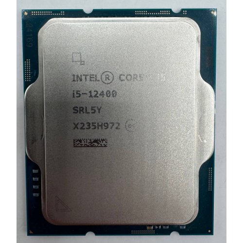 Процесор Intel Core i5-12400 2.5(4.4)GHz 18MB s1700 Tray (CM8071504555317) (Відновлено продавцем, 875949) купити в Україні: Київ, Львів, Хмельницький, Тернопіль, Івано-Франківськ | Перевірка сумісності, низька ціна, відгуки, характеристики від TELEMART фото