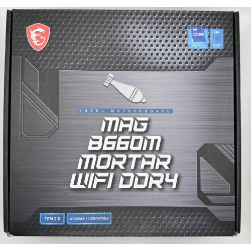 Материнская плата MSI MAG B660M MORTAR (WIFI) DDR4 (s1700, Intel B660) (Восстановлено продавцом, 875993) купить в Украине: Киев, Днепр, Харьков, Одесса  | Проверка совместимости, низкая цена, отзывы, характеристики от TELEMART фото