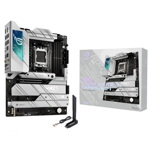 Материнская плата Asus ROG STRIX X670E-A GAMING WIFI (sAM5, AMD X670) (Восстановлено продавцом, 876012) купить в Украине: Киев, Днепр, Харьков, Одесса  | Проверка совместимости, низкая цена, отзывы, характеристики от TELEMART фото