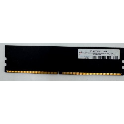 Озу Exceleram DDR4 16GB 3200Mhz Logo (EL416326C) (Восстановлено продавцом, 876149) купить в Украине: Киев, Днепр, Харьков, Одесса  | Проверка совместимости, низкая цена, отзывы, характеристики от TELEMART фото