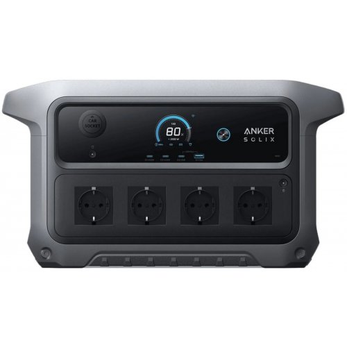 Зарядна станція Anker SOLIX C2000 Gen2 2400W 2048Wh (A17833A1) купити в Україні: Київ, Львів, Хмельницький, Тернопіль, Івано-Франківськ | Низька ціна, відгуки, характеристики від TELEMART фото
