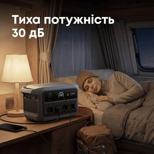 Зарядна станція Anker SOLIX C2000 Gen2 2400W 2048Wh (A17833A1) купити в Україні: Київ, Львів, Хмельницький, Тернопіль, Івано-Франківськ | Низька ціна, відгуки, характеристики від TELEMART фото