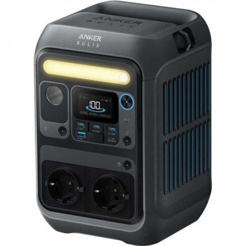 Зарядна станція Anker SOLIX C300X 300W 288Wh (A1723311) купити в Україні: Київ, Львів, Хмельницький, Тернопіль, Івано-Франківськ | Низька ціна, відгуки, характеристики від TELEMART фото