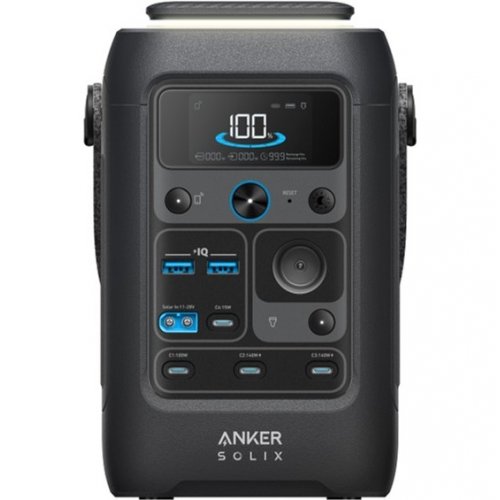 Зарядна станція Anker SOLIX C300XDC 140W 288Wh + Solar Panel PS60 60W (B1728311) купити в Україні: Київ, Львів, Хмельницький, Тернопіль, Івано-Франківськ | Низька ціна, відгуки, характеристики від TELEMART фото