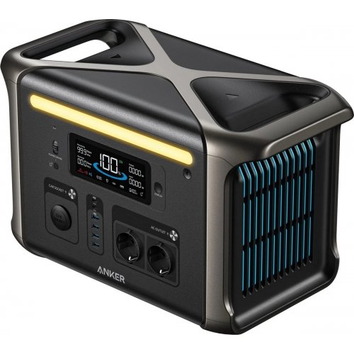 Зарядна станція Anker SOLIX F1500 1800W 1536Wh (A1772311) купити в Україні: Київ, Львів, Хмельницький, Тернопіль, Івано-Франківськ | Низька ціна, відгуки, характеристики від TELEMART фото