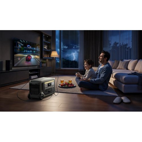 Зарядна станція Anker SOLIX F3000 3600W 3072Wh (A1782311) купити в Україні: Київ, Львів, Хмельницький, Тернопіль, Івано-Франківськ | Низька ціна, відгуки, характеристики від TELEMART фото