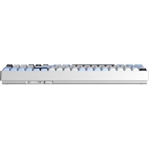 Уцінка клавіатура AULA S100 Pro KRGD Brown Switch Wireless (6948391205755) White/Black (Пошкоджено пакування, 876314) купити в Україні: Київ, Львів, Хмельницький, Тернопіль, Івано-Франківськ | Низька ціна, відгуки, характеристики від TELEMART фото