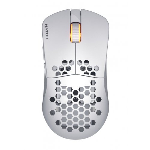Уценка мышка HATOR Stellar Wireless (HTM651) White (Вскрытая упаковка, 876333) купить в Украине: Киев, Днепр, Харьков, Одесса  | Низкая цена, отзывы, характеристики от TELEMART фото