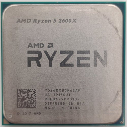 Процессор AMD Ryzen 5 2600X 3.6(4.2)GHz 16MB sAM4 Tray (YD260XBCM6IAF) (Восстановлено продавцом, 876375) купить в Украине: Киев, Днепр, Харьков, Одесса  | Проверка совместимости, низкая цена, отзывы, характеристики от TELEMART фото