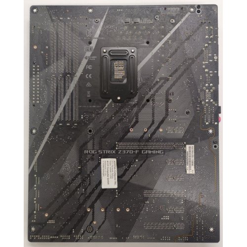 Материнська плата Asus ROG STRIX Z370-F GAMING (s1151, Intel Z370) (Відновлено продавцем, 876379) купити в Україні: Київ, Львів, Хмельницький, Тернопіль, Івано-Франківськ | Перевірка сумісності, низька ціна, відгуки, характеристики від TELEMART фото