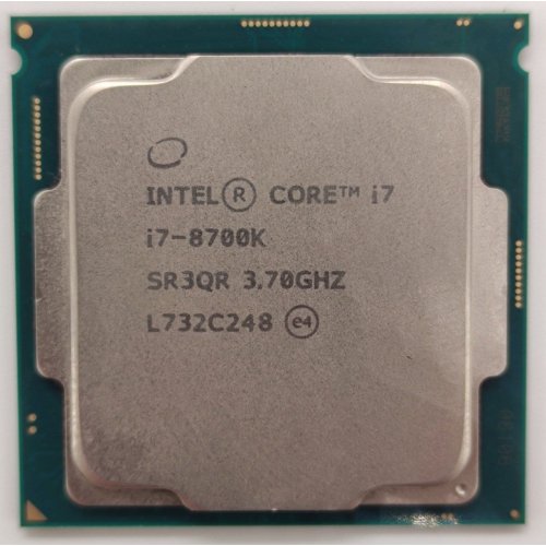 Процессор Intel Core i7-8700K 3.7(4.7)GHz 12MB s1151 Tray (CM8068403358220) (Восстановлено продавцом, 876385) купить в Украине: Киев, Днепр, Харьков, Одесса  | Проверка совместимости, низкая цена, отзывы, характеристики от TELEMART фото