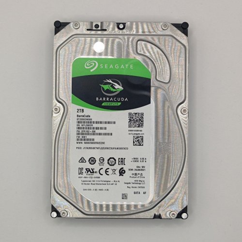 Жесткий диск Seagate BarraCuda 2TB 256MB 7200RPM 3.5" (ST2000DM008) (Восстановлено продавцом, 876405) купить в Украине: Киев, Днепр, Харьков, Одесса  | Проверка совместимости, низкая цена, отзывы, характеристики от TELEMART фото