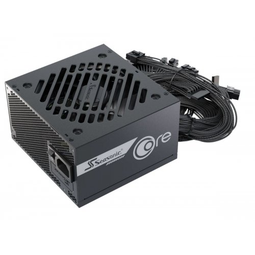 Блок питания Seasonic Core GC 650W ATX 3.1 (CORE GC-650 ATX31) купить в Украине: Киев, Днепр, Харьков, Одесса  | Проверка совместимости, низкая цена, отзывы, характеристики от TELEMART фото