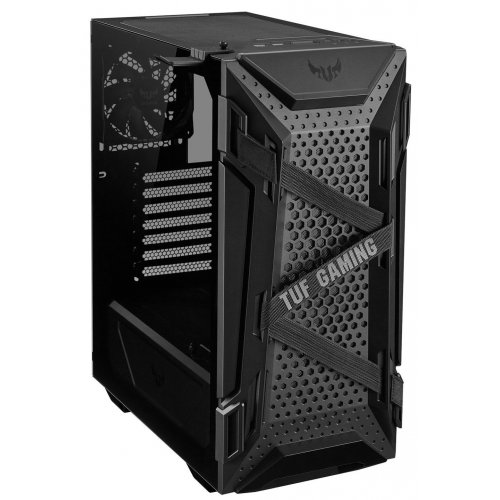 Корпус Asus TUF Gaming GT301 ARGB Tempered Glass без БЖ (90DC0040-B49000) Black (Відновлено продавцем, 876420) купити в Україні: Київ, Львів, Хмельницький, Тернопіль, Івано-Франківськ | Перевірка сумісності, низька ціна, відгуки, характеристики від TELEMART фото