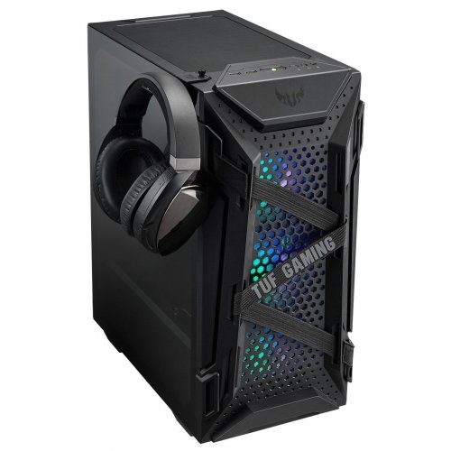 Корпус Asus TUF Gaming GT301 ARGB Tempered Glass без БЖ (90DC0040-B49000) Black (Відновлено продавцем, 876420) купити в Україні: Київ, Львів, Хмельницький, Тернопіль, Івано-Франківськ | Перевірка сумісності, низька ціна, відгуки, характеристики від TELEMART фото