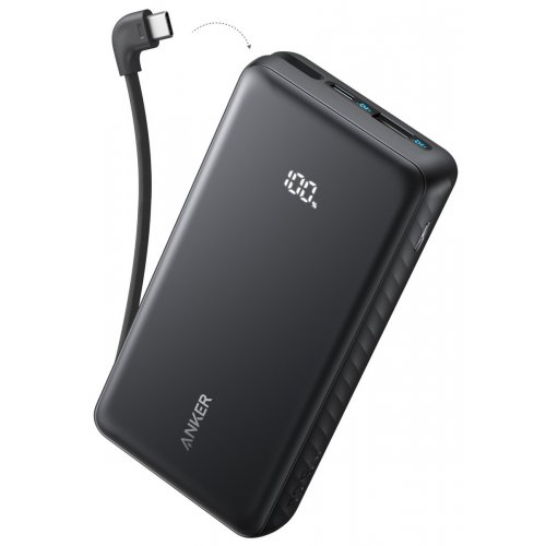 Powerbank Anker 20000mAh 22.5W (A110EH11) Black купити в Україні: Київ, Львів, Хмельницький, Тернопіль, Івано-Франківськ | Низька ціна, відгуки, характеристики від TELEMART фото