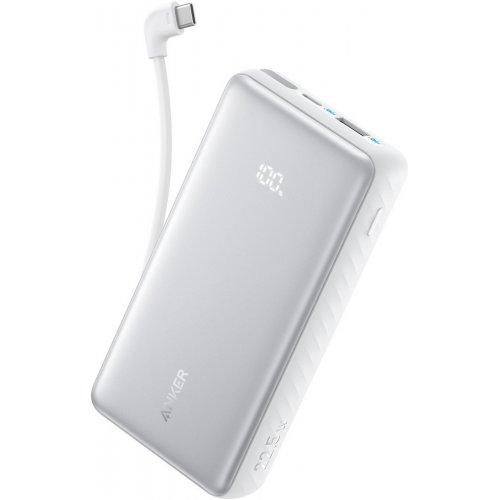 Powerbank Anker 20000mAh 22.5W (A110EH21) White купити в Україні: Київ, Львів, Хмельницький, Тернопіль, Івано-Франківськ | Низька ціна, відгуки, характеристики від TELEMART фото