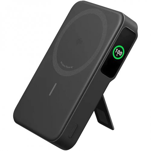 Powerbank Anker MagGo 10000mAh Qi2 15W + USB-C 27W (A1654G11) Black купити в Україні: Київ, Львів, Хмельницький, Тернопіль, Івано-Франківськ | Низька ціна, відгуки, характеристики від TELEMART фото