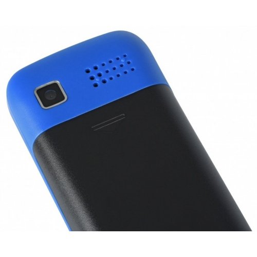 Купить Мобильный телефон 2E E180 DualSim (708744071163) Black/Blue - цена в Харькове, Киеве, Днепре, Одессе
в интернет-магазине Telemart фото