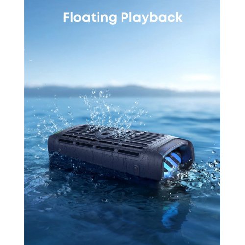 Портативная акустика Anker SoundСore Boom 3i (D5100010) Black купить в Украине: Киев, Днепр, Харьков, Одесса  | Низкая цена, отзывы, характеристики от TELEMART фото