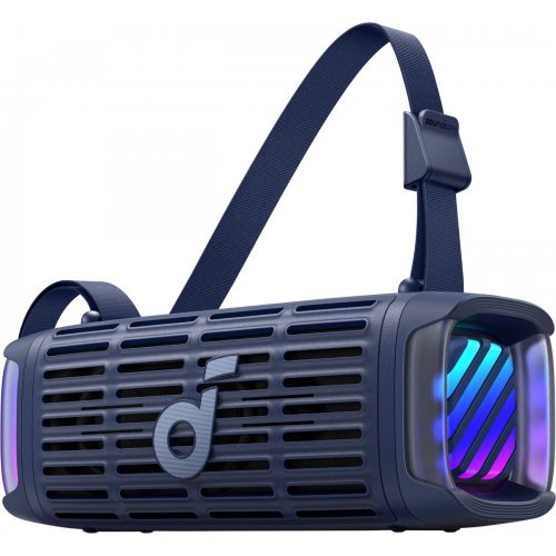 Портативна акустика Anker SoundСore Boom 3i (D5100030) Blue купити в Україні: Київ, Львів, Хмельницький, Тернопіль, Івано-Франківськ | Низька ціна, відгуки, характеристики від TELEMART фото