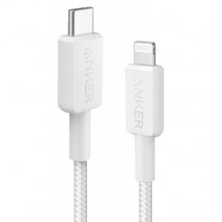 Кабель Anker 322 USB Type-C to Lightning 1.8m (A81B6H21/A81B6G21) White