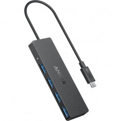 USB-хаб Anker PowerExpand Direct USB Type-C 4 in 1 (A8309G11) Black