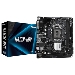 Материнская плата AsRock H410M-HDV (s1200, Intel H410) (Восстановлено продавцом, 876579)