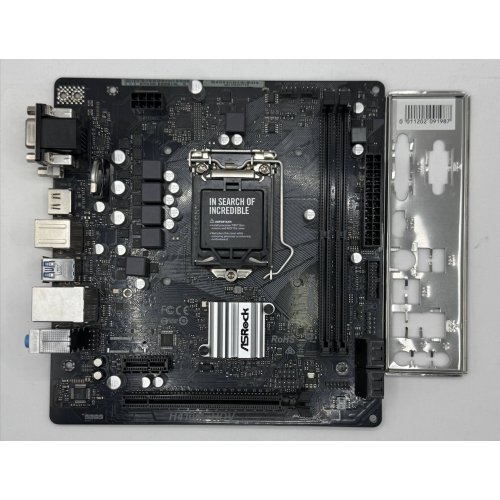 Материнская плата AsRock H410M-HDV (s1200, Intel H410) (Восстановлено продавцом, 876579) купить в Украине: Киев, Днепр, Харьков, Одесса  | Проверка совместимости, низкая цена, отзывы, характеристики от TELEMART фото