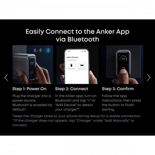 Мережевий зарядний пристрій Anker GaNPrime Charger 3 x USB Type-C 160W (A2687341) Silver купити в Україні: Київ, Львів, Хмельницький, Тернопіль, Івано-Франківськ | Низька ціна, відгуки, характеристики від TELEMART фото