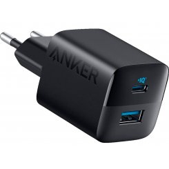 Мережевий зарядний пристрій Anker PowerPort 323 USB + USB Type-C 33W (A2331G11) Black