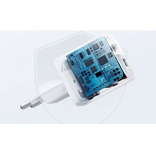 Мережевий зарядний пристрій Anker PowerPort 323 USB + USB Type-C 33W (A2331G21) White купити в Україні: Київ, Львів, Хмельницький, Тернопіль, Івано-Франківськ | Низька ціна, відгуки, характеристики від TELEMART фото