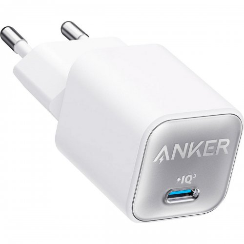 Мережевий зарядний пристрій Anker PowerPort 511 Nano III USB Type-C 30W (A2147G21) White купити в Україні: Київ, Львів, Хмельницький, Тернопіль, Івано-Франківськ | Низька ціна, відгуки, характеристики від TELEMART фото