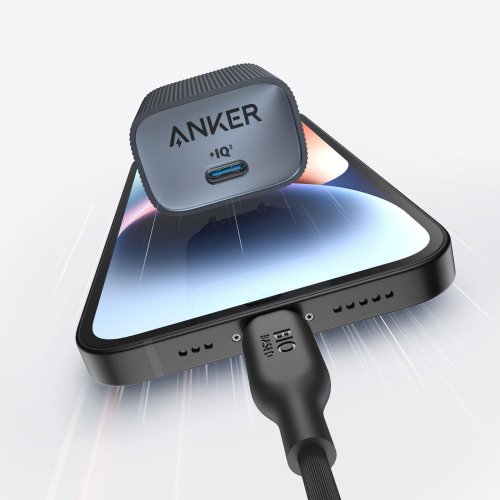Мережевий зарядний пристрій Anker PowerPort 511 Nano IV USB Type-C 30W (A2337G11) Black купити в Україні: Київ, Львів, Хмельницький, Тернопіль, Івано-Франківськ | Низька ціна, відгуки, характеристики від TELEMART фото