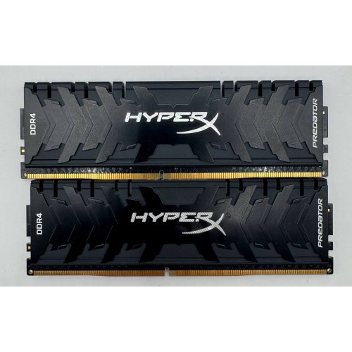 Озу HyperX DDR4 16GB (2x8GB) 4000Mhz Predator (HX440C19PB4K2/16) (Восстановлено продавцом, 876596) купить в Украине: Киев, Днепр, Харьков, Одесса  | Проверка совместимости, низкая цена, отзывы, характеристики от TELEMART фото