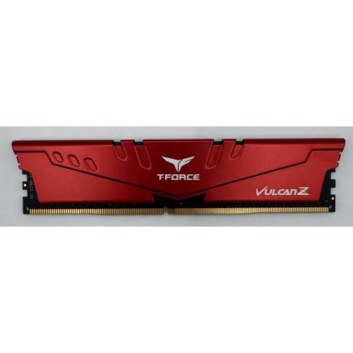 Озу Team DDR4 8GB 3600Mhz T-Force Vulcan Z Red (TLZRD48G3600HC18J01) (Восстановлено продавцом, 876633) купить в Украине: Киев, Днепр, Харьков, Одесса  | Проверка совместимости, низкая цена, отзывы, характеристики от TELEMART фото