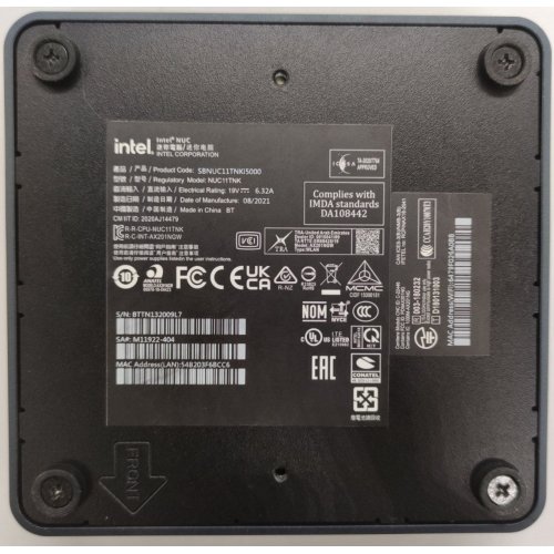 Intel NUC 11 Pro NUC11TNK (SBNUC11TNKI5000) (Восстановлено продавцом, 876665) купить в Украине: Киев, Днепр, Харьков, Одесса  | Низкая цена, отзывы, характеристики от TELEMART фото