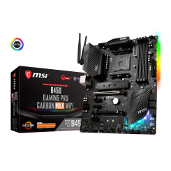 Материнская плата MSI B450 GAMING PRO CARBON MAX WIFI (sAM4, AMD B450) (Восстановлено продавцом, 876671)