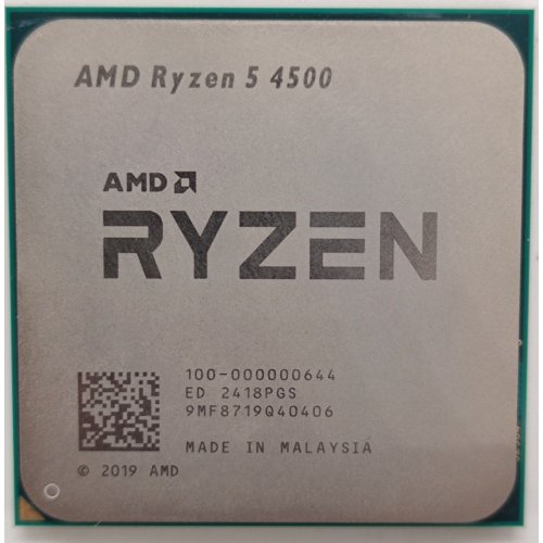 Процесор AMD Ryzen 5 4500 3.6(4.1)GHz 8MB sAM4 Tray (100-000000644) (Відновлено продавцем, 876680) купити в Україні: Київ, Львів, Хмельницький, Тернопіль, Івано-Франківськ | Перевірка сумісності, низька ціна, відгуки, характеристики від TELEMART фото